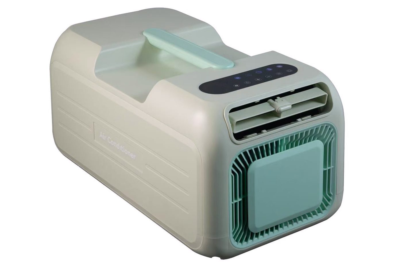 friska s01 portable air conditioner, three-quarter view